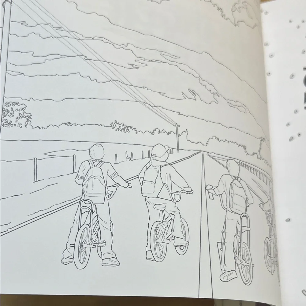 #0931+ Stranger Things Official Coloring Book
